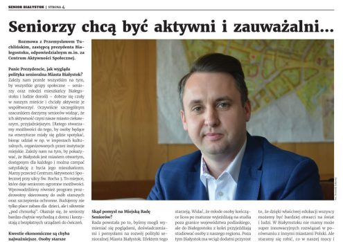 Najnowszy numer „Podlaskiego Seniora”